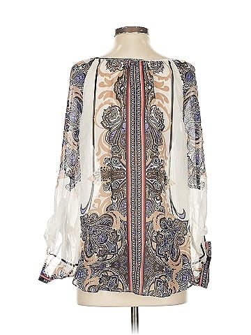 Hale Bob 3/4 Sleeve Silk Top (view 2)