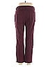 Zac & Rachel Houndstooth Burgundy Casual Pants Size 10 - photo 2