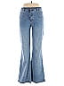 DG^2 by Diane Gilman 100% Polyester Hearts Blue Jeans Size 10 - photo 1
