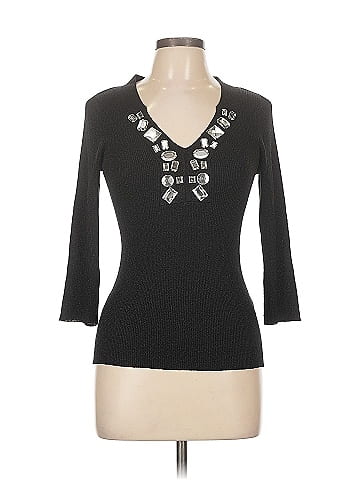 August Silk 3/4 Sleeve Top (view 1)