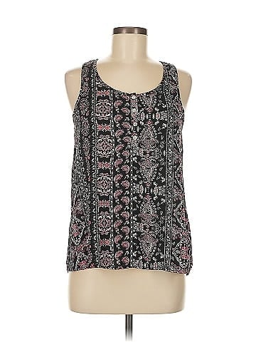 Pink Rose Sleeveless Blouse (view 1)