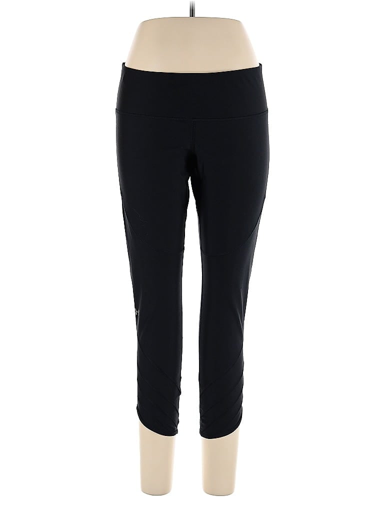 Pre-owned Under Armour Active Pants In Black