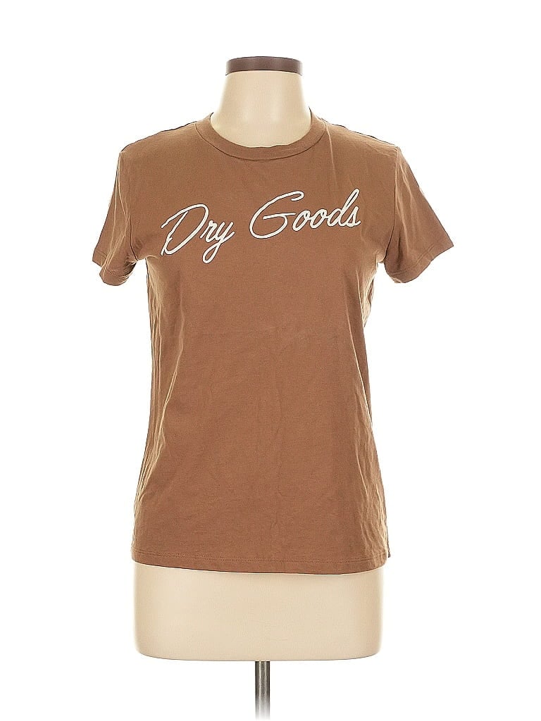 Pre-owned Originality Short Sleeve T-shirt In Brown