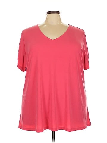 Susan Graver Short Sleeve Top (view 1)