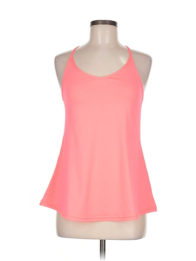 Pre-owned Gianni Bini Tank Top Pink Halter Neckline Tops