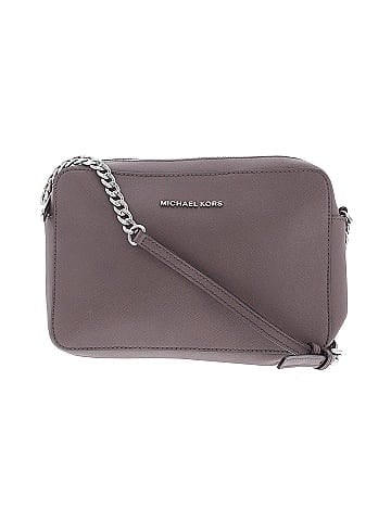 MICHAEL Michael Kors Leather Crossbody Bag (view 1)