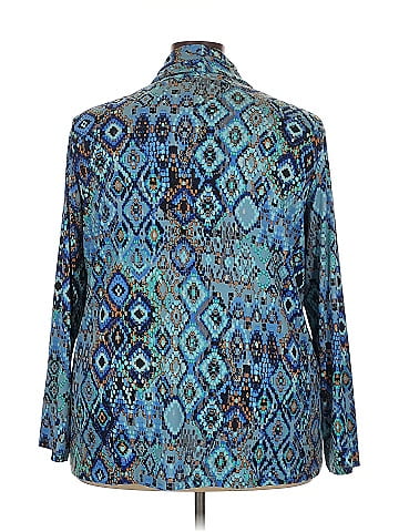 Susan Graver Long Sleeve Blouse (view 2)
