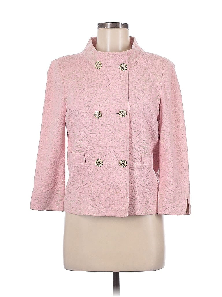 St. John Pink Coat Size 6 - photo 1