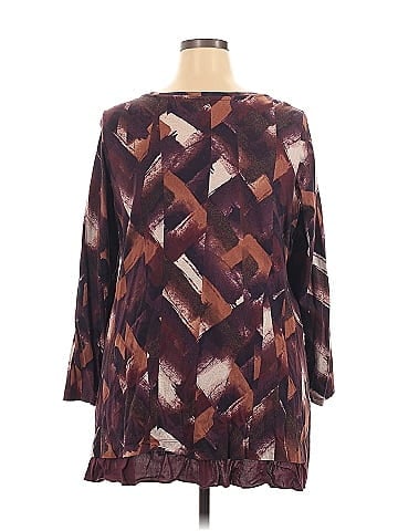 LOGO by Lori Goldstein 3/4 Sleeve T-Shirt (view 2)