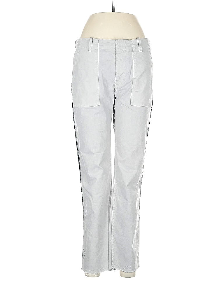 Nili Lotan Silver Cargo Pants Size 8 - photo 1