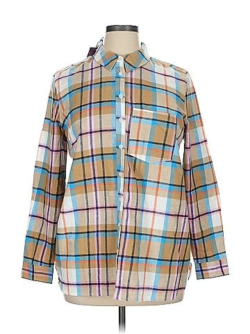 Joules Long Sleeve Button-Down Shirt (view 1)
