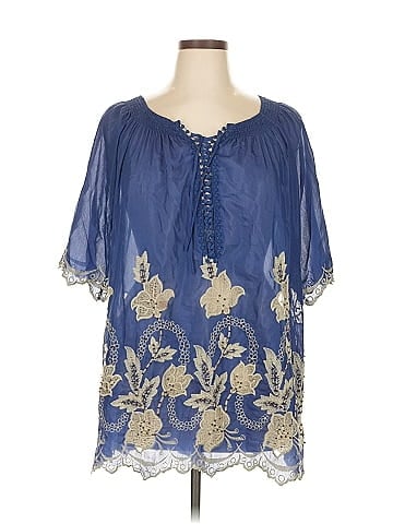 Alberto Makali Short Sleeve Blouse (view 1)