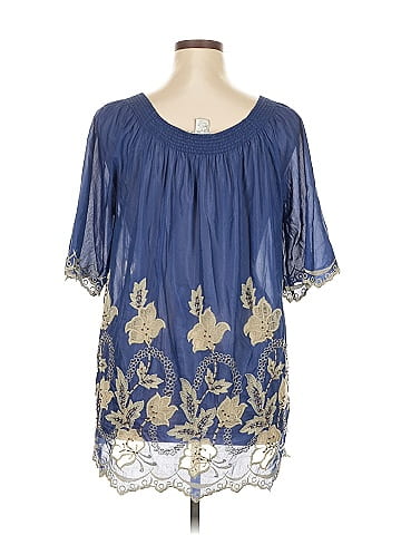 Alberto Makali Short Sleeve Blouse (view 2)