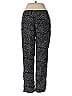 Silence and Noise 100% Polyester Print Black Casual Pants Size 0 - photo 2