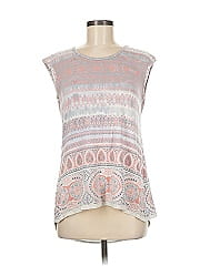 Rose + Olive Sleeveless Blouse