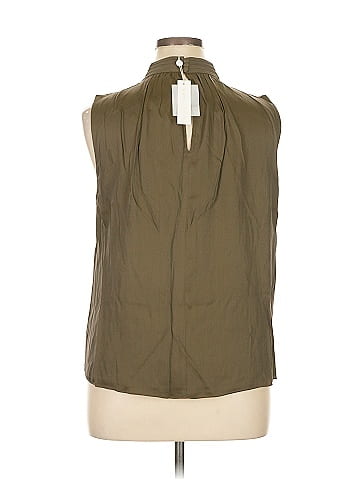 Trina Turk Sleeveless Silk Top (view 2)