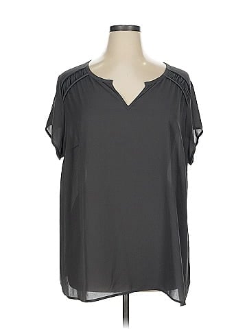 Pleione Short Sleeve Blouse (view 1)
