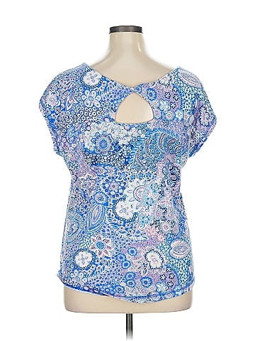 T by Talbots Short Sleeve Blouse (view 2)