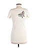 Scrapbook 100% Cotton Floral Ivory Short Sleeve T-Shirt Size L - photo 2