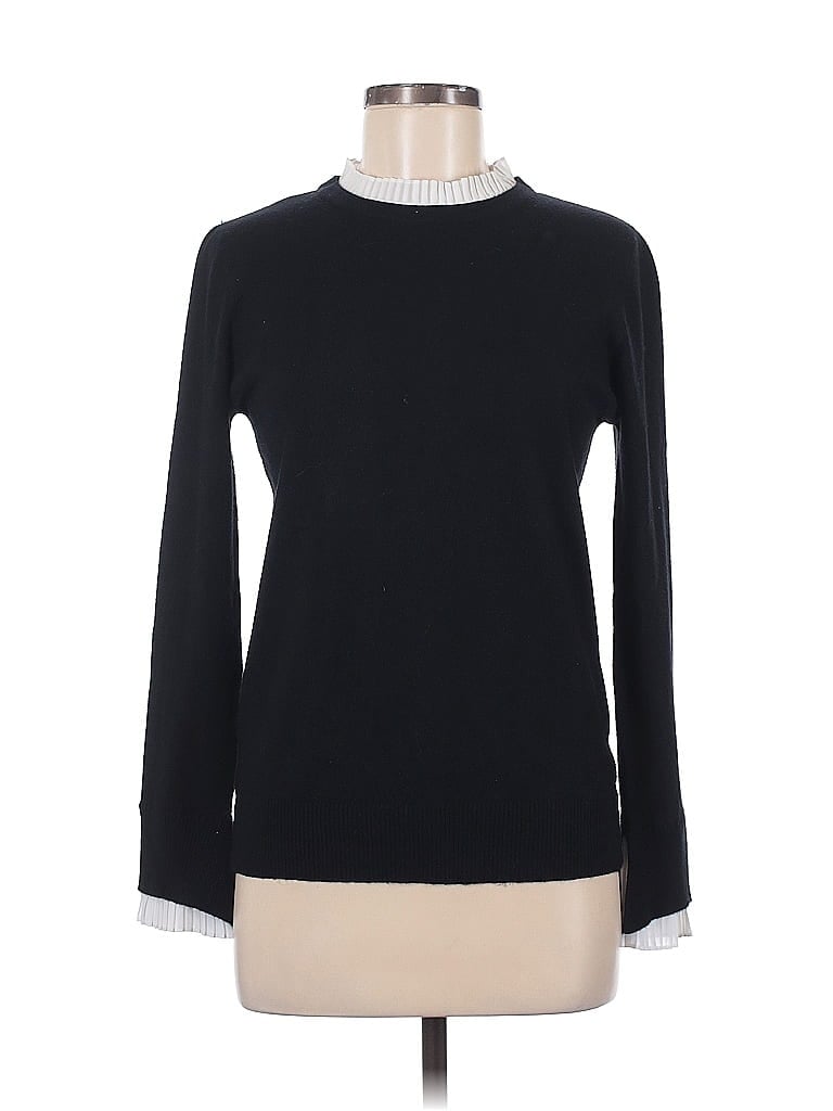 VILA MILANO Pre-owned Turtleneck Sweater In Black