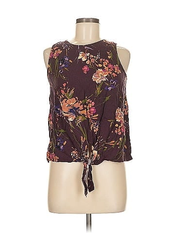 Pink Clover Sleeveless Blouse (view 1)