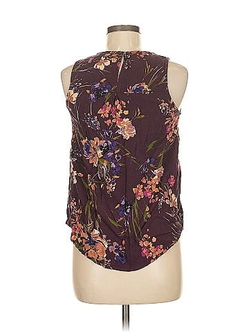 Pink Clover Sleeveless Blouse (view 2)