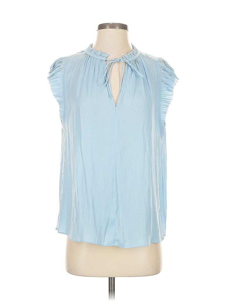 Pre-owned Current Air Sleeveless Blouse In Blue