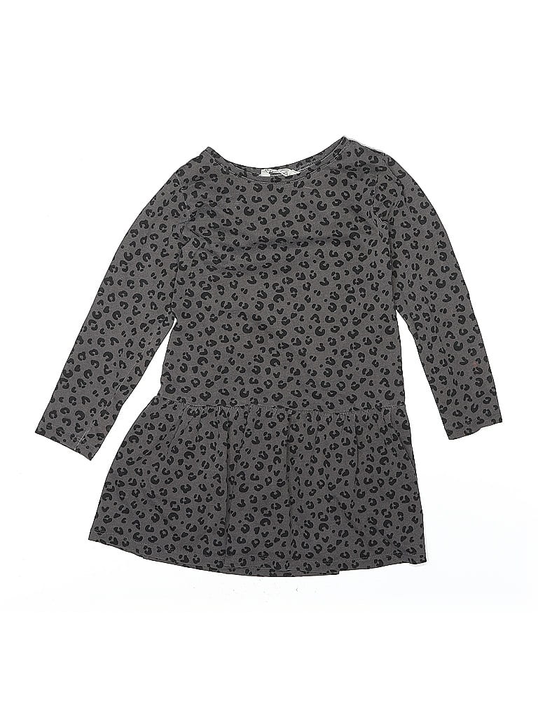 Pre-owned H&m Kids' Dress In Gray
