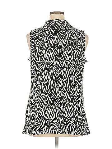 Susan Graver Sleeveless Blouse (view 2)