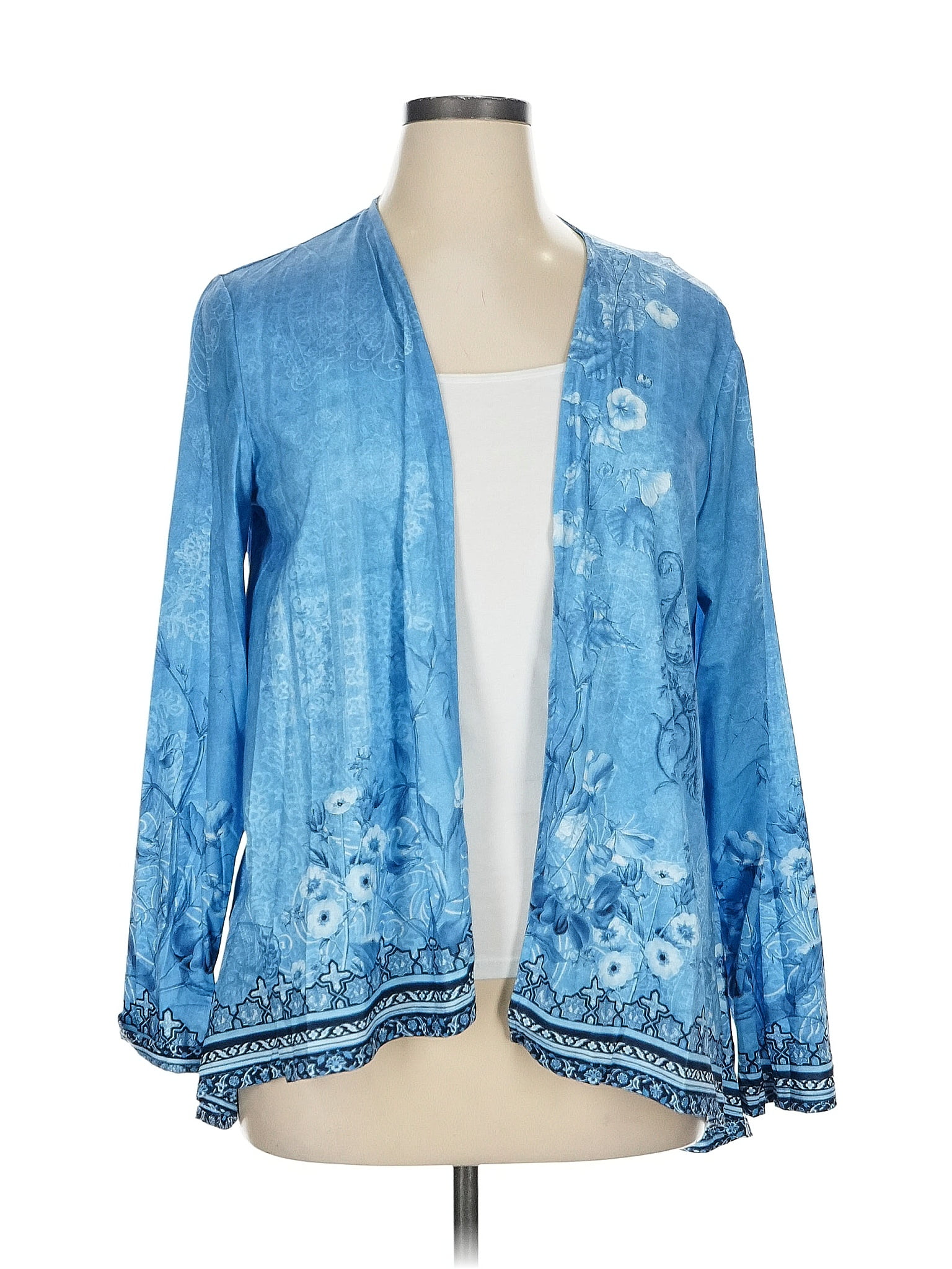 Unbranded Blue Kimono Size XL