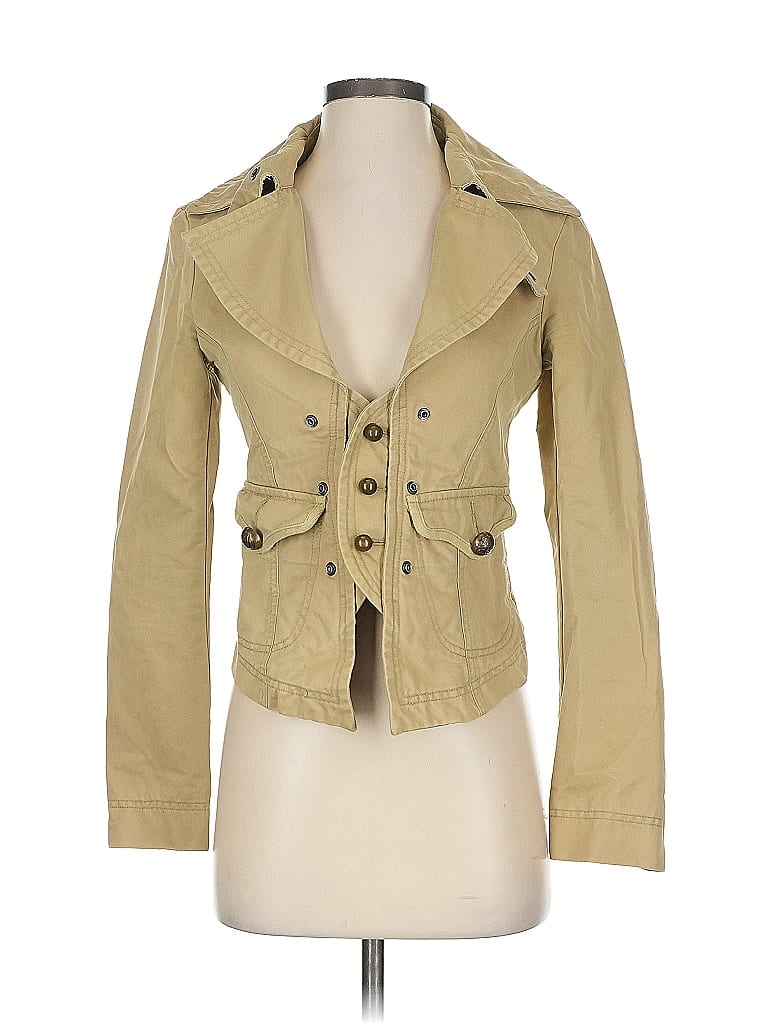 Diesel 100% Cotton Tan Jacket Size S - photo 1