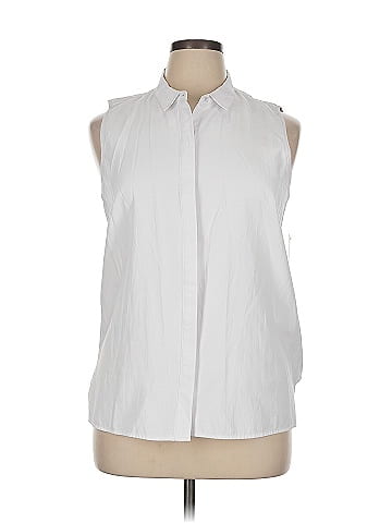 RD Style Sleeveless Button-Down Shirt (view 1)