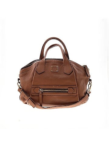 MCM Leather Satchel (view 1)