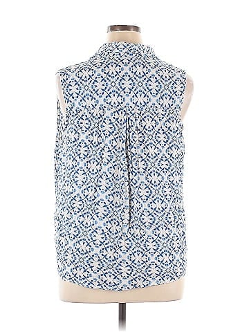 Marrakech Sleeveless Button-Down Shirt (view 2)