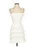 Storia 100% Cotton White Cocktail Dress Size S - photo 1