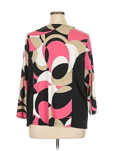 Dana Buchman 3/4 Sleeve Blouse (view 2)