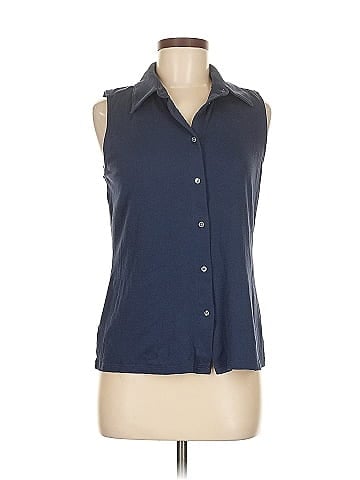 Ann Taylor Sleeveless Button-Down Shirt (view 1)