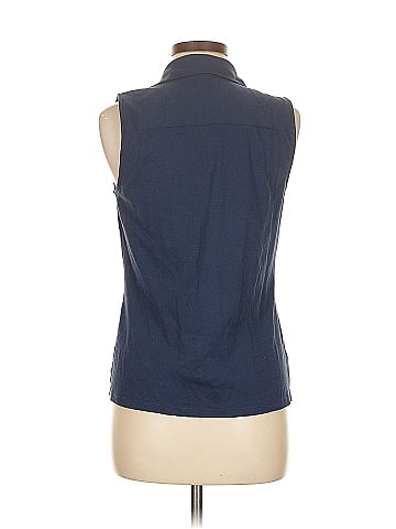 Ann Taylor Sleeveless Button-Down Shirt (view 2)