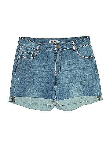 Blue Savvy Denim Shorts (view 1)