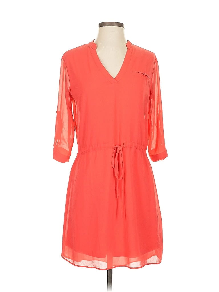 Pre-owned A. Byer Casual Dress In Orange