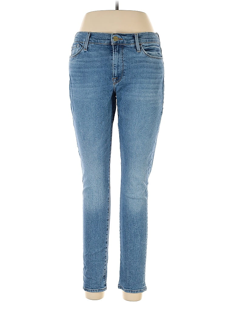 Pre-owned Frame Jeans In Blue