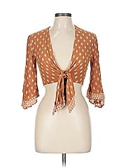 Faithfull The Brand 3/4 Sleeve Blouse