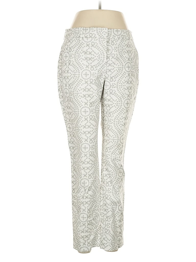 Pre-owned Express Casual Pants In Silver