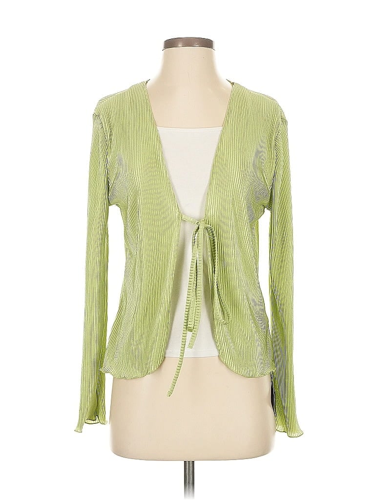 Zaful 100% Polyester Green Kimono Size S - photo 1