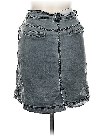 Paprika Denim Skirt (view 2)