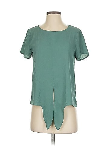 Pink Rose Short Sleeve Blouse (view 1)