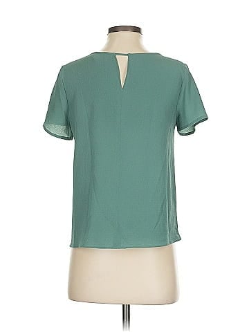 Pink Rose Short Sleeve Blouse (view 2)