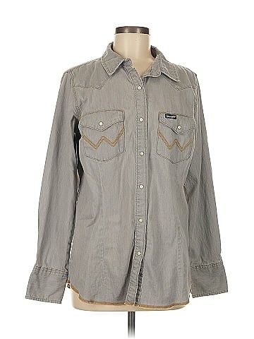 Wrangler Jeans Co Long Sleeve Button-Down Shirt (view 1)