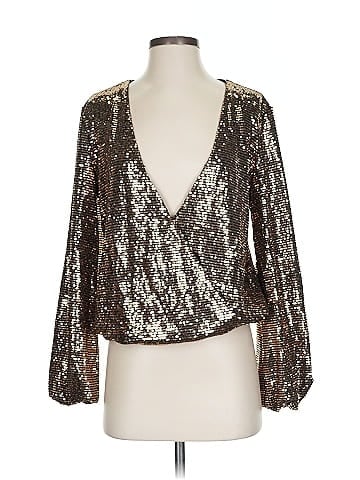 INC International Concepts Long Sleeve Blouse (view 1)
