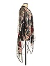 Cyn & Luca 100% Polyester Black Kimono Size L - photo 3